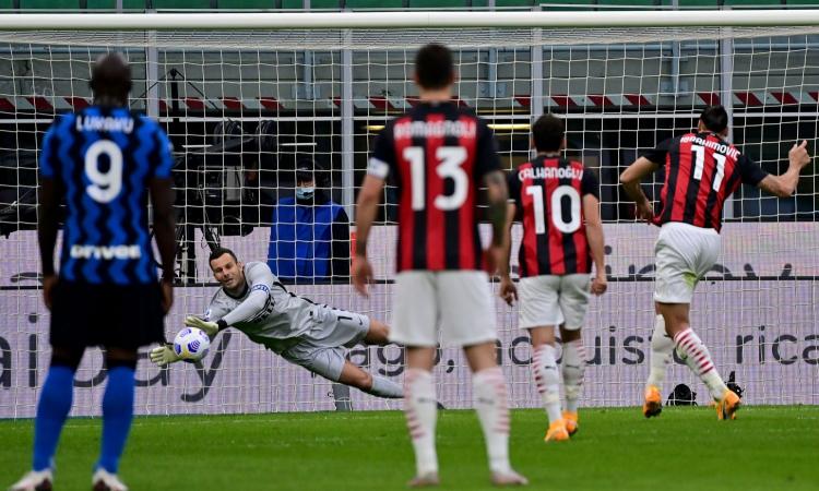 Festë kuqezi në “San Siro”! Ibra thyen mallkimin 4-vjeçar të Milanit ndaj Interit