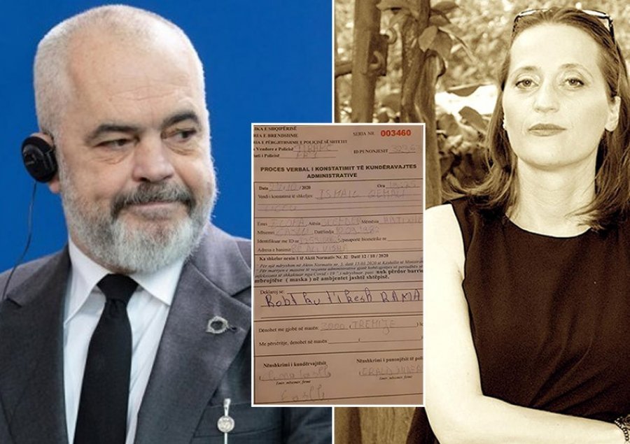 Aktivistja Caslli shpërthen pas gjobës: Robt ku t’i kesh Rama!