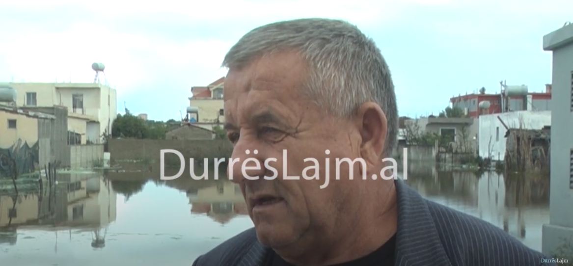 Reshjet e dendura të shiut/ Përmbytet ish-Këneta, uji futet në banesa: Kanali s’është pastruar që në kohë të Enver Hoxhës! (VIDEO)