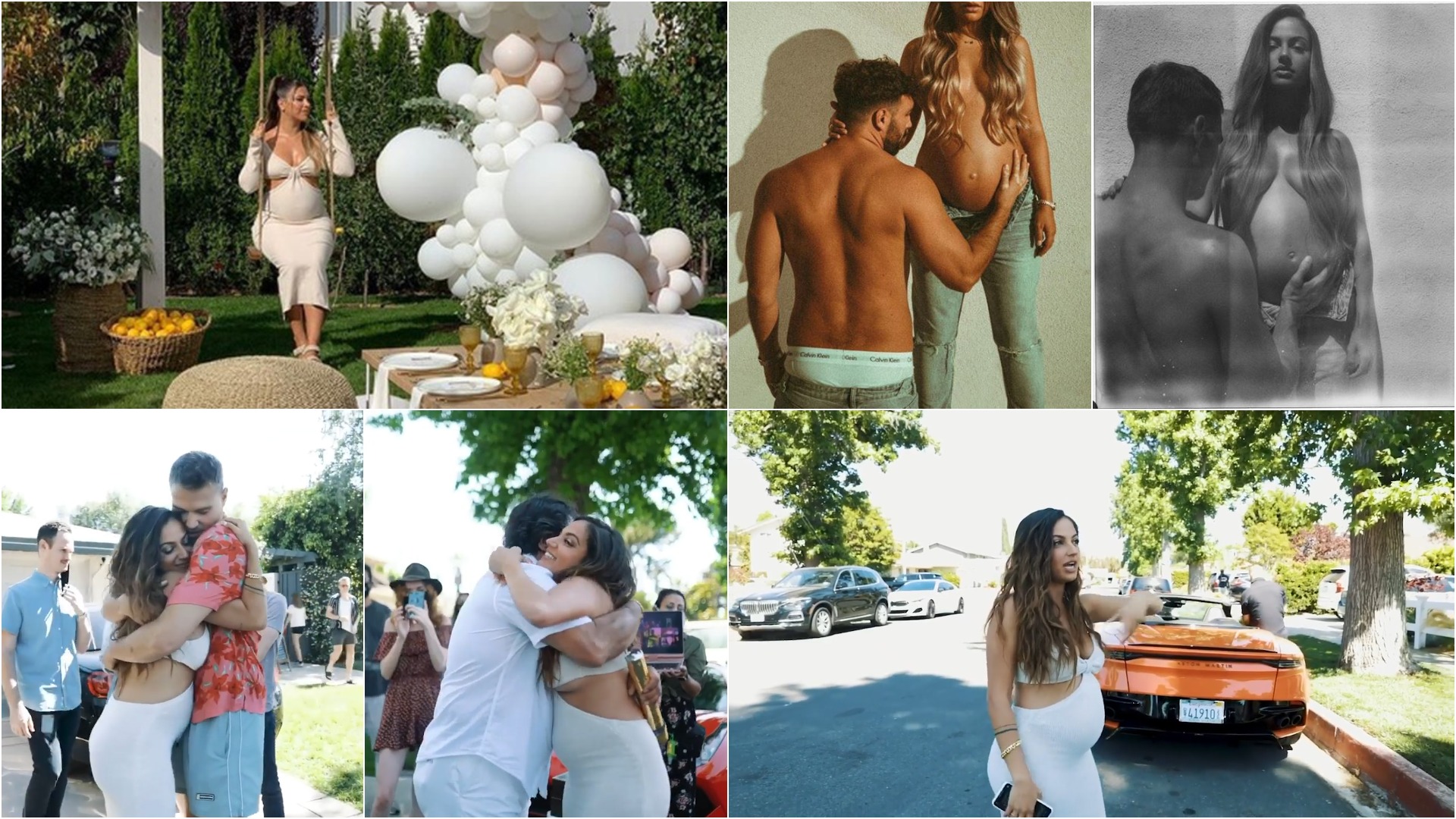 Nga fustani i “Baby shower” e deri te fotot me Ledrin, Sara Hoxha e ndikuar nga aktorja kanadeze