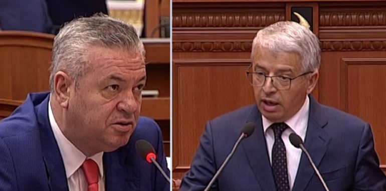 “Ik mos bëj dërr-dërr”,  Murrizi përplaset ashpër me Lleshajn, ministri: Mos ma trash zërin mua more, e di ti nga jam unë?!