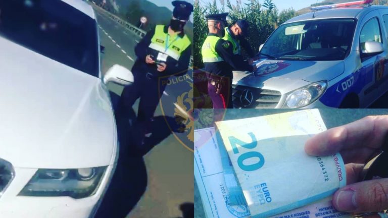 Po kryente manovra të rrezikshme në rrugë, arrestohet i riu që tentoi të korruptojë policët