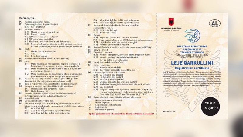 Leja e re e qarkullimit, dokumentacioni thjeshtohet vitin e ardhshëm dhe kushton më pak