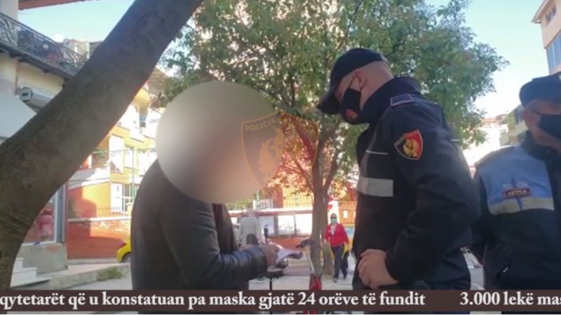 Gjobiten 609 qytetarët pa maska, ndëshkohet edhe një biznes