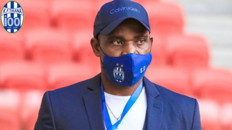 Tirana shkarkon trajnerin Egbo