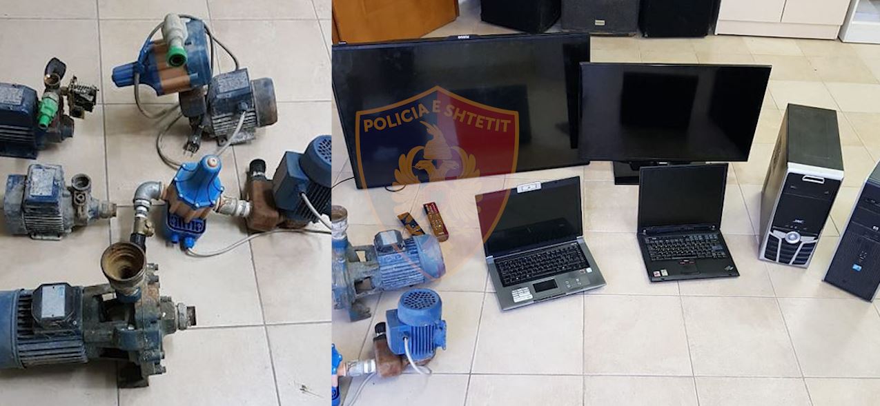 Vodhën banesa, bankë e shkolla në Durrës, një i ri në pranga, në kërkim një tjetër