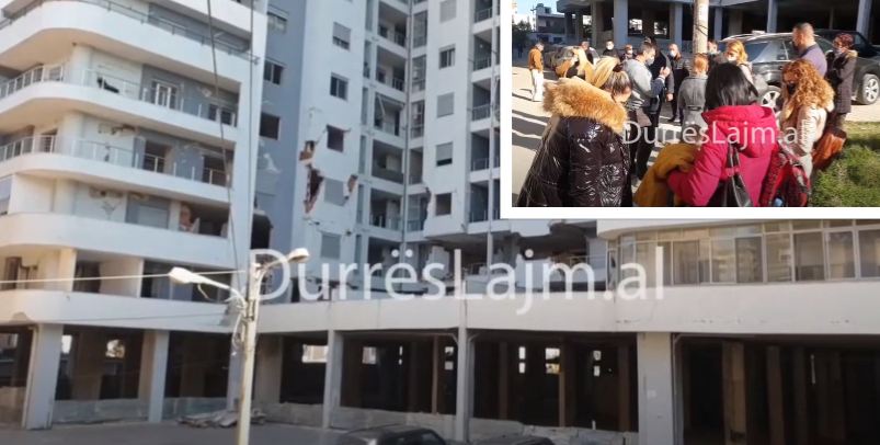 Një vit nga tërmeti, banorët e pallatit “Jedas” në Durrës: Kërkojmë menjëherë nisjen e punimeve (VIDEO)