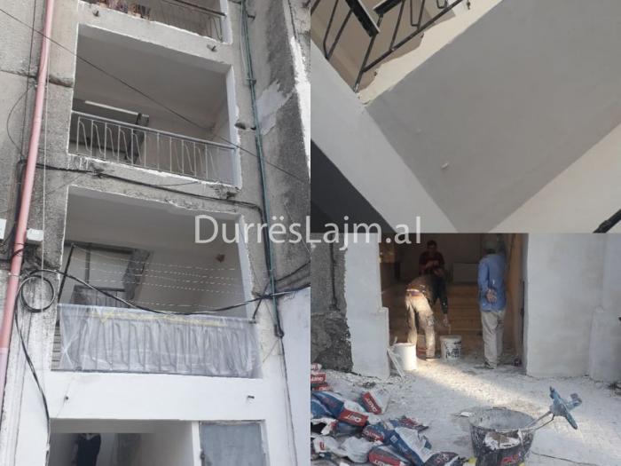 Denoncimi i banorëve të një pallati në Durrës: Pse nuk po e riparojnë godinën tonë? (FOTO)