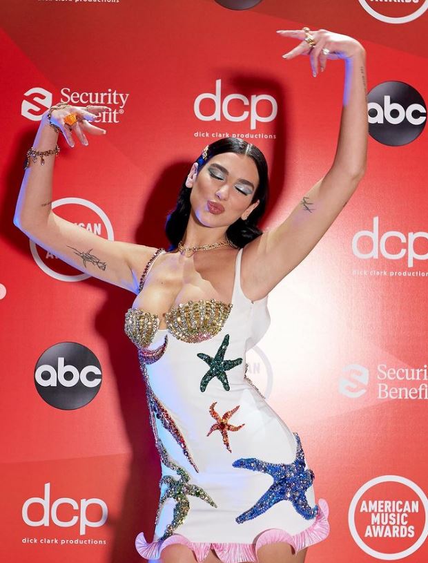 Zbulohet çmimi “i kripur” i fustanit që veshi Dua Lipa në “American Music Awards”