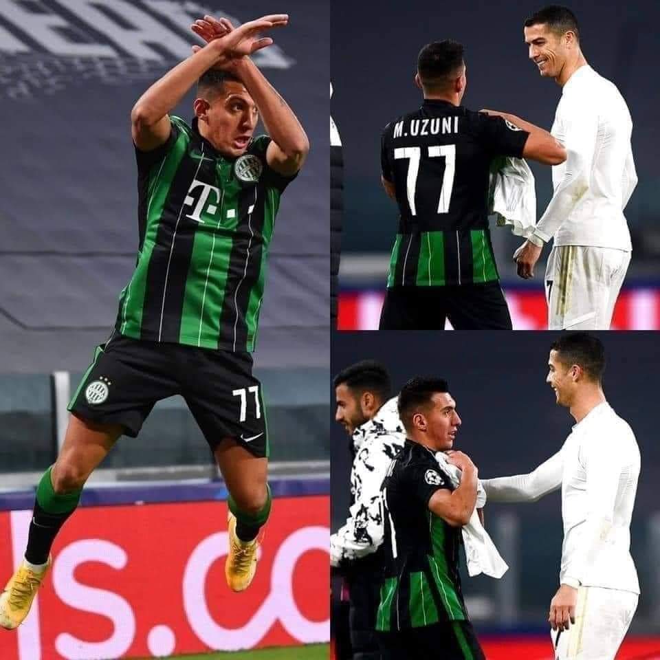 E kopjoi në festim, Uzuni ia del të marrë fanellën e idhullit të tij