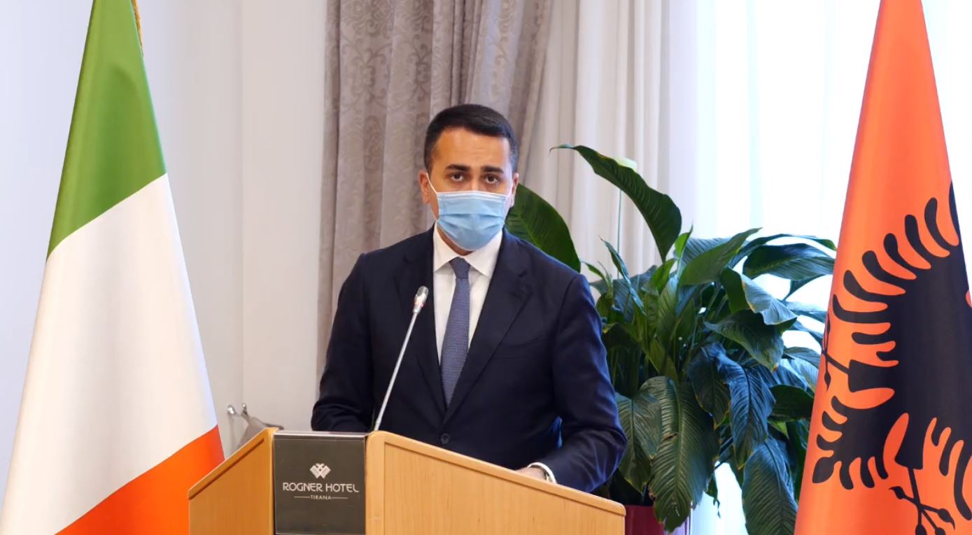 Ministri italian Di Maio: Mbështesim Shqipërinë në rrugën drejt BE-së