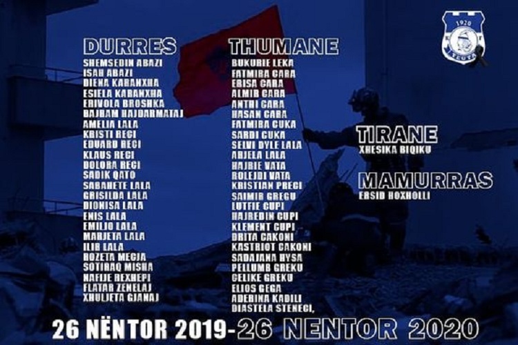 Një vit nga tmerri i 26 nëntorit, Teuta e FSHF mesazhe solidariteti