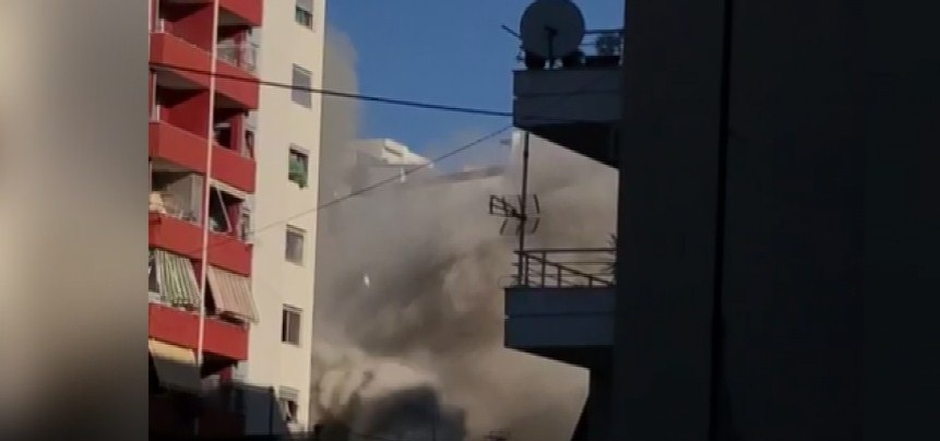 40 kg eksploziv shpërthejnë pallatin 9-katësh në Durrës (VIDEO)