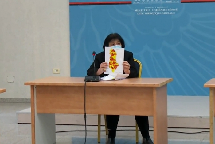 Si është ndarë Shqipëria në bazë të rasteve me Covid, ku klasifikohet Durrësi