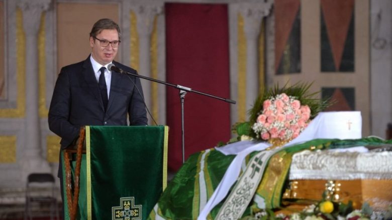 “Kosova, shqetësimi më i madh i patriarkut Irinej”, Vuçiç: Ka kuptuar të gjitha gabimet që Serbia ka bërë