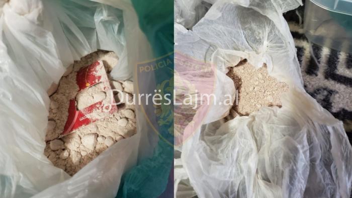 Operacion antidrogë në Durrës, arrestohet 31-vjeçari me heroinë dhe marijuanë në banesë