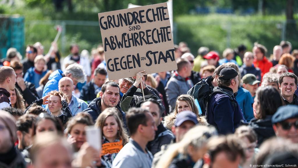 Gjykata në Gjermani kundër qytetarëve, u mohon të drejtën e protestës gjatë pandemisë