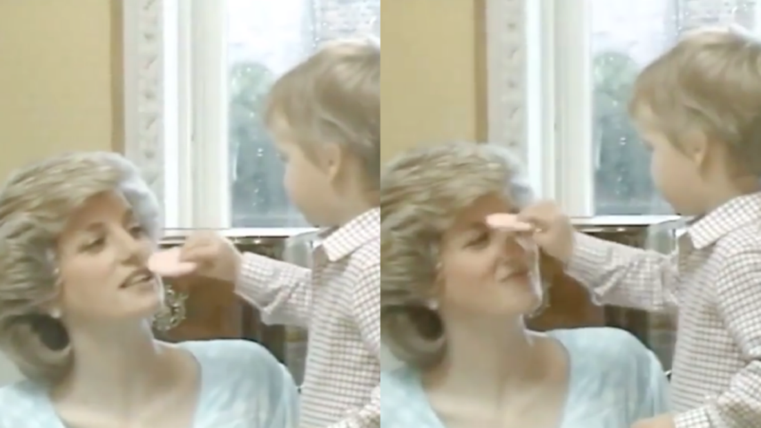 VIDEO/ Momenti emocionues kur Princ William i bën tualet Princesh Dianës