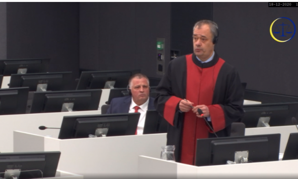 Haradinaj paraqitet i tensionuar në Hagë: S’flas më, deklarohem vetëm përmes avokatit