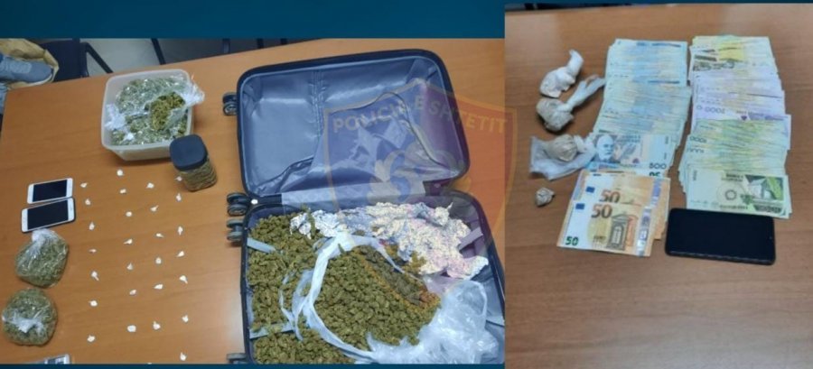 Zbulohen dy baza të heroinës dhe kokainës, në pranga dy persona