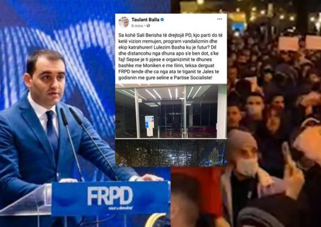 Balla akuzoi FRPD për thyerjen e xhamave, Këlliçi: O sharrxhi shpyllëzues