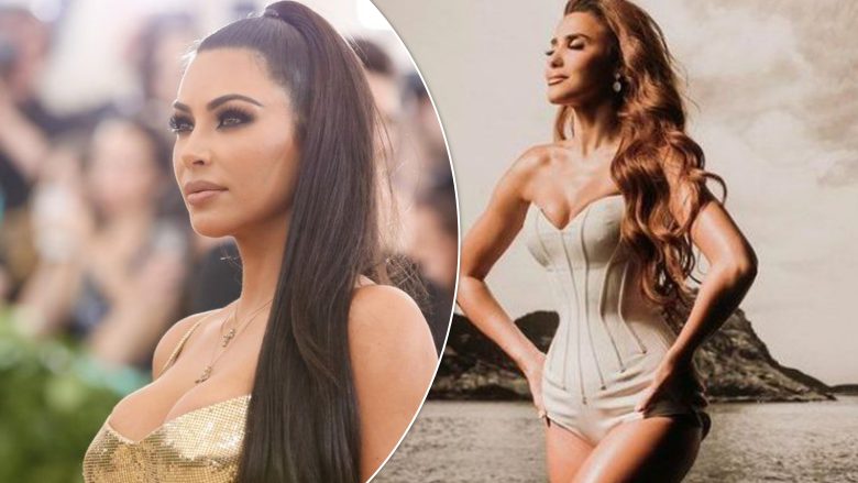 Kim Kardashian uron publikisht Anxhelina Hadërgjonajn për këngën e fundit (FOTO)