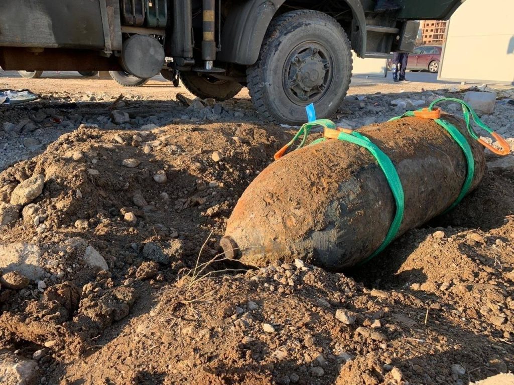 Gjendet një bombë e Luftës së II Botërore me peshë 500 kg