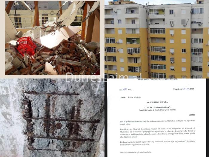 “Ata që luajnë bixhoz me jetët tona, ta dinë se nuk po kërkojmë lëmoshë!” Denoncimi i fortë i banorëve të pallatit të dëmtuar nga tërmeti në Durrës