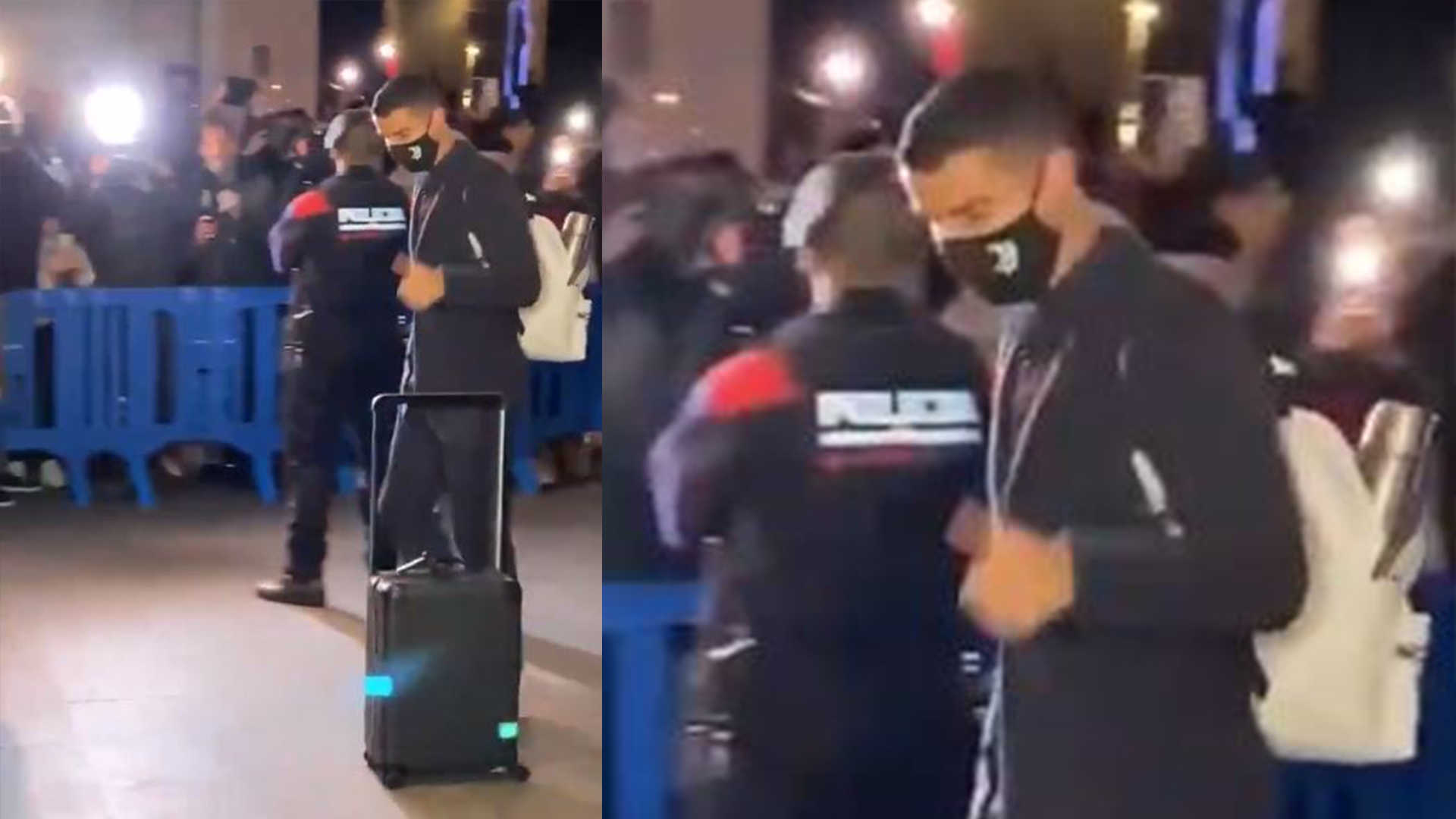 VIDEO/ Ronaldo rikthehet në Barcelonë, ja si e presin tifozët