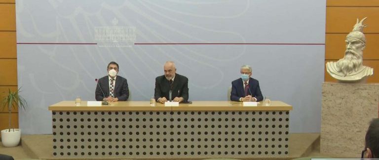 Rama prezanton Çuçin në Ministrinë e Brendshme, ndalet te protesta: Të mos përsëriten kurrë situata të tilla