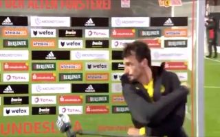 Humbja kundër Union Berlin, Hummels i tërbuar lë nam para kamerave