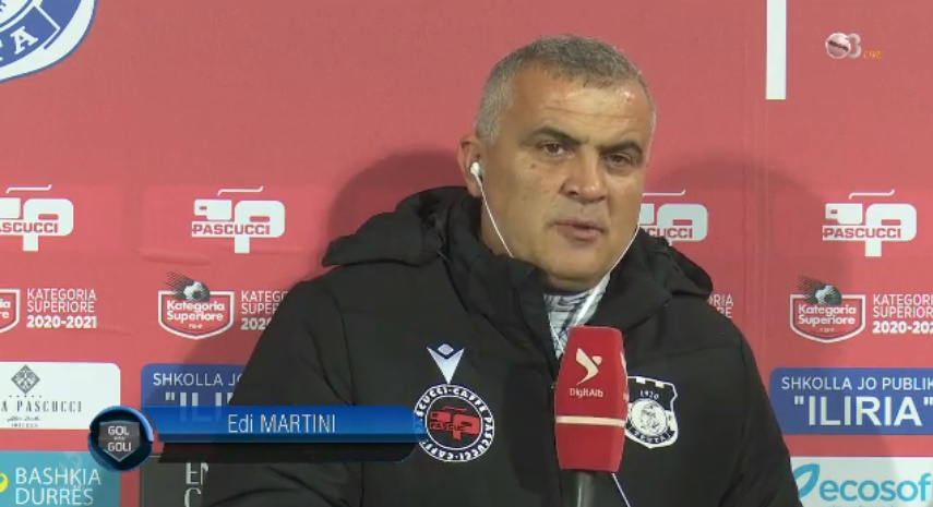 “Kemi krijuar ekip për të dalë kampion”, Edi Martini: Ju tregoj ku po “çalon” Teuta