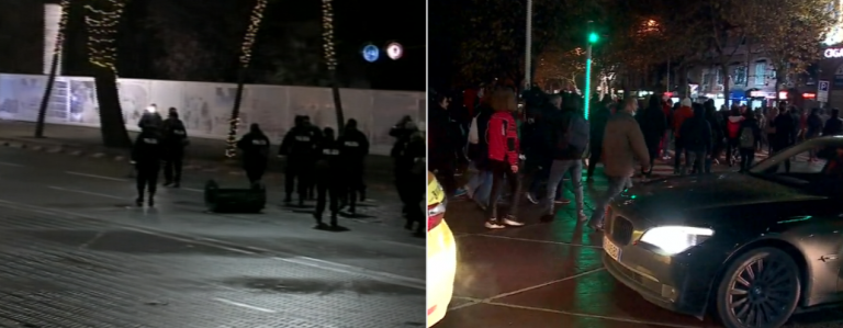 Protestuesit në Drejtorinë e Policisë Tiranë, nisin shoqërimet e para