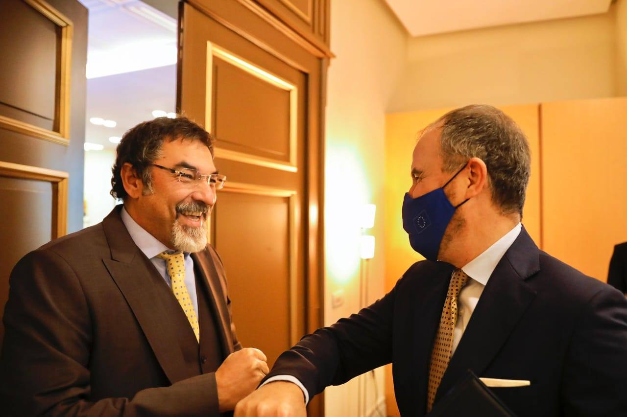 Çuçi takon ambasadorin Soreca: Biseduam për përgatitjet e zgjedhjeve të 25 prillit, BE partner i pazëvendësueshëm