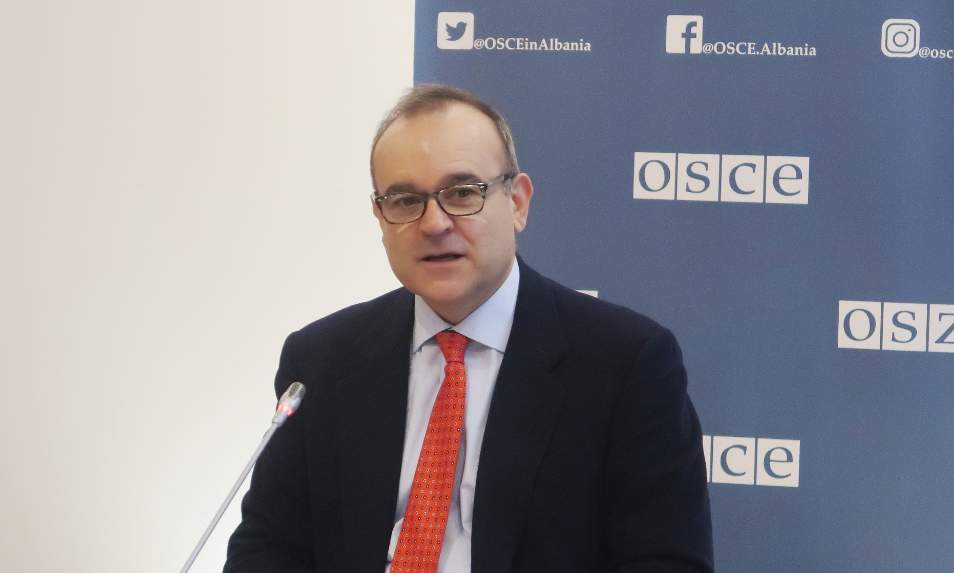 Ambasadori i OSBE-së, Del Monaco për “Nova”: Jemi partner kryesor në funksion të zgjedhjeve të 25 prillit