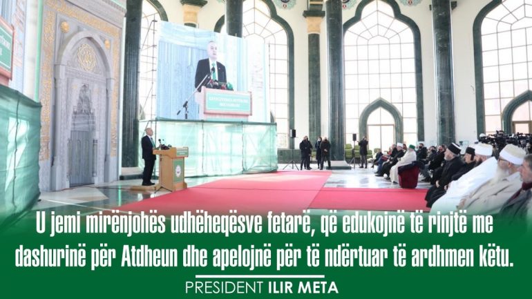 Meta mesazh mirënjohje për udhëheqësit fetarë