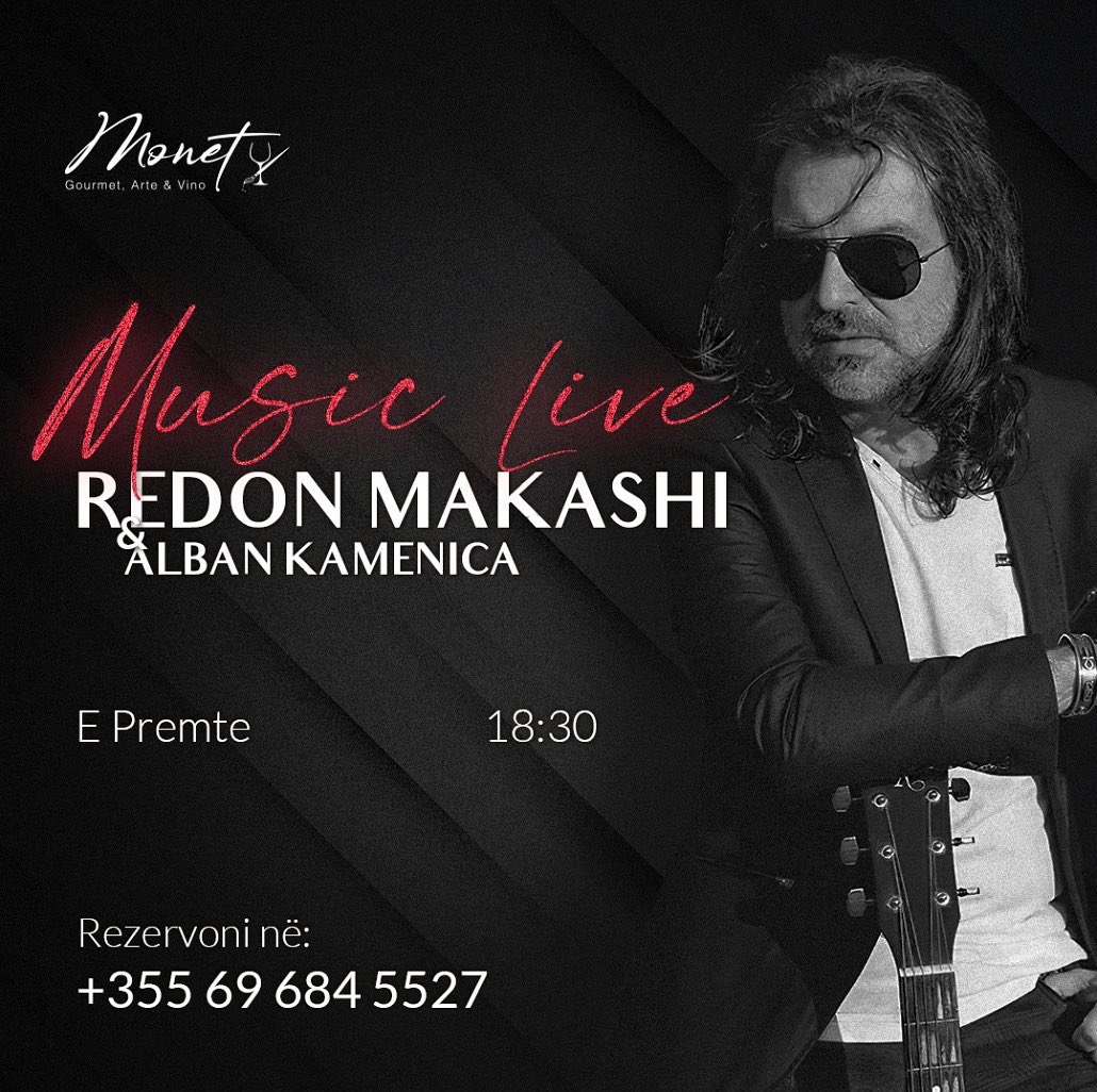 Verë e mirë, ushqim dhe muzikë live, gjithçka ju duhet e gjeni në Monet_restorant