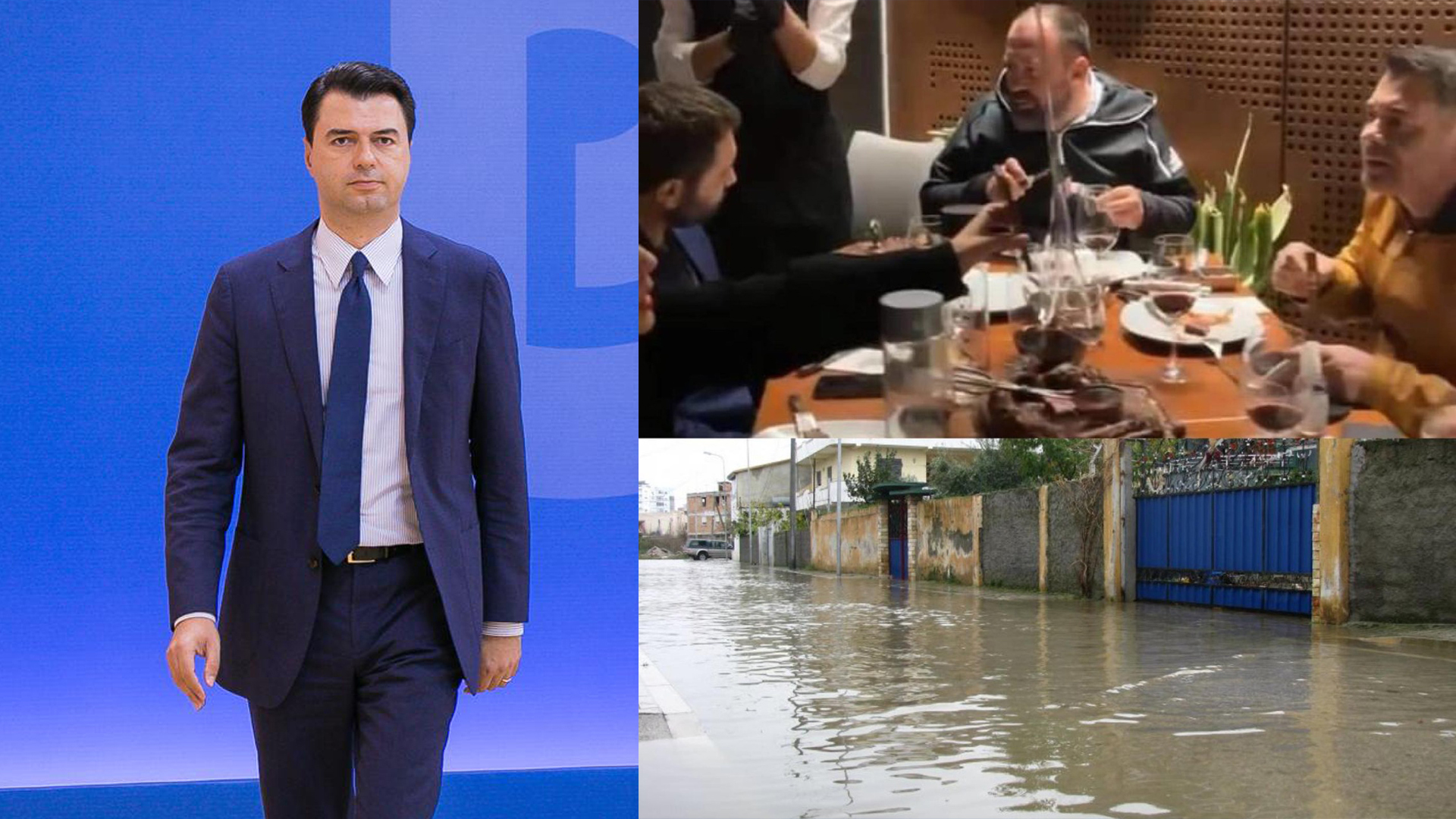 Darka në Dubai/ Basha: Vendi nën ujë, ministrat e Ramës shtrohen për shtatë palë qejfe