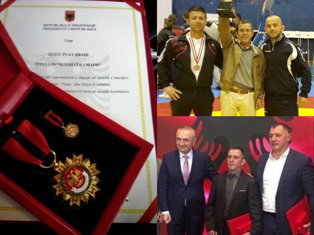 Mundësi i famshëm i Durrësit, Fuat Brahi nderohet nga presidenti Meta me titullin “Mjeshtër i madh” (FOTO)