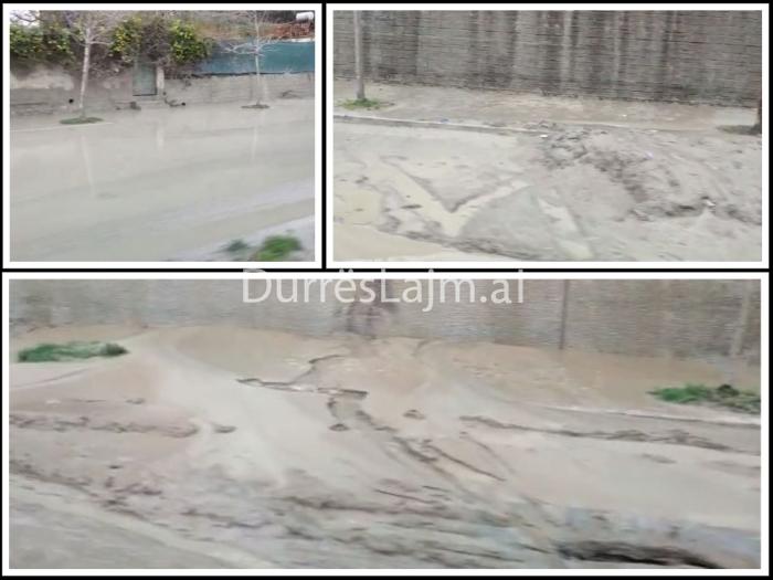 E njëjta panoramë e shëmtuar! Rruga në Currila e përmbytur nga balta (VIDEO)
