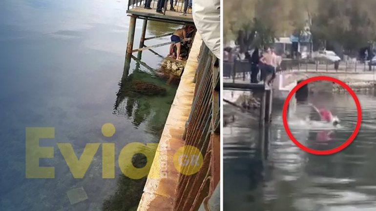 U hodh në ujë për të marrë kryqin, rrezikon shtyllën kurrizore. Orë kritike për 25-vjeçarin në Greqi (VIDEO)