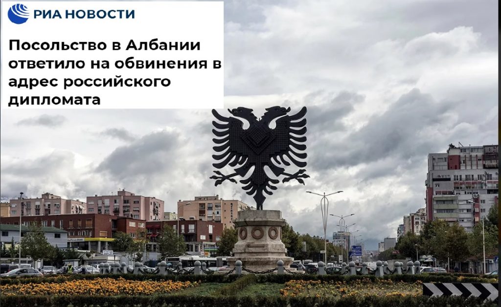 Ambasada ruse në Tiranë reagon ashpër pas shpalljes “non grata” të diplomatit të saj