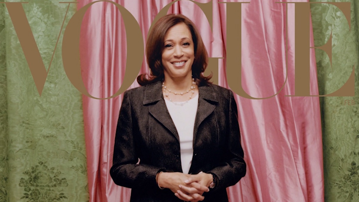 Zv.Presidentja Kamala Harris në faqen e parë të Vogue