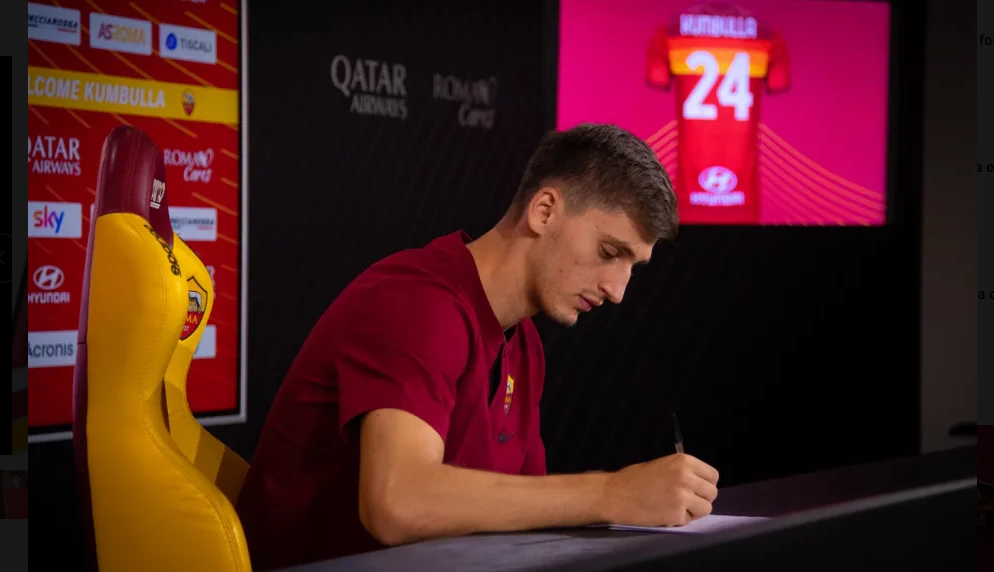 Tjetër vlerësim për Kumbullën, UEFA e përzgjedh mes talenteve për t’u ndjekur në vitin 2021