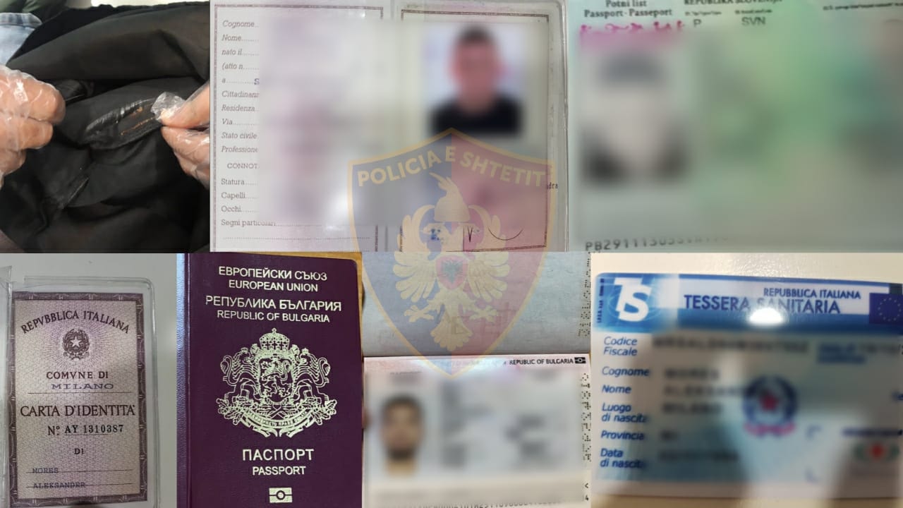 Tentuan të kalonin në Rinas me dokumente të falsifikuara, prangosen 2 persona, procedohen 2 të tjerë