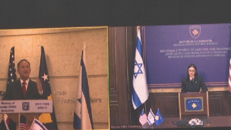 Zyrtarizojnë njohjen reciproke Izraeli e Kosova