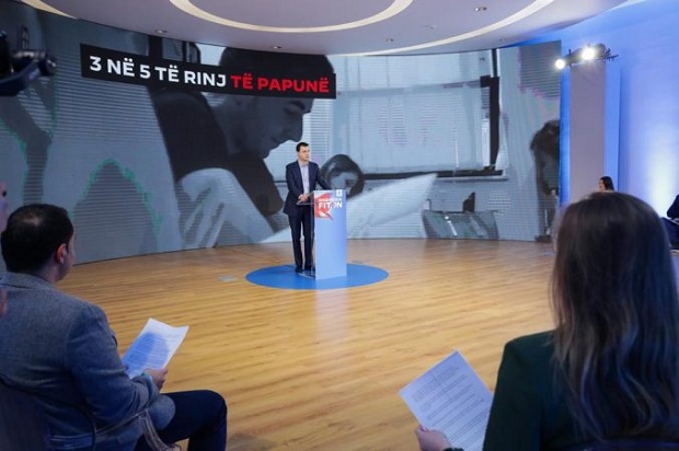 “Plani ynë do të shpëtojë brezin e ri”, Basha prezanton programin e PD për rininë