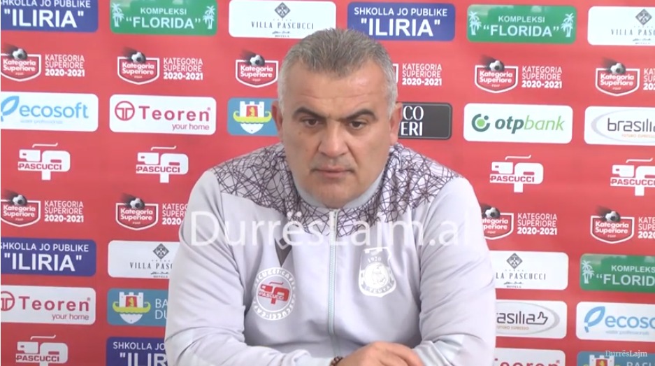 Martini konferencë për shtyp një ditë para ndeshjes Teuta-Apolonia: Pres të marrim fitoren (VIDEO)