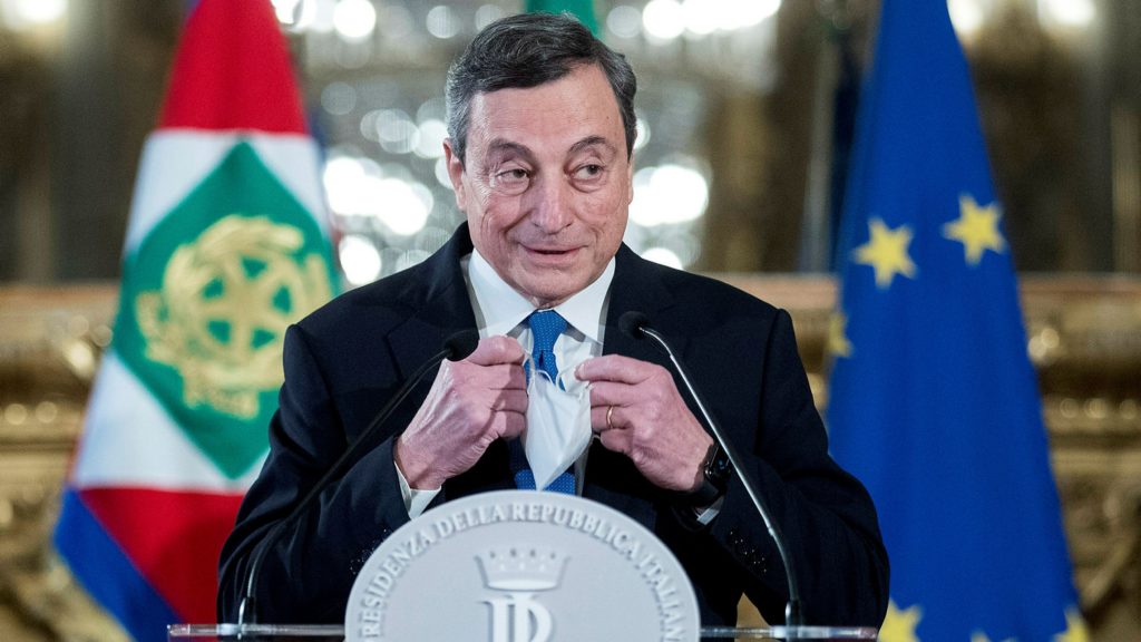 Qeveria italiane betohet nesër, Mario Draghi do të jetë kryeministri i ri