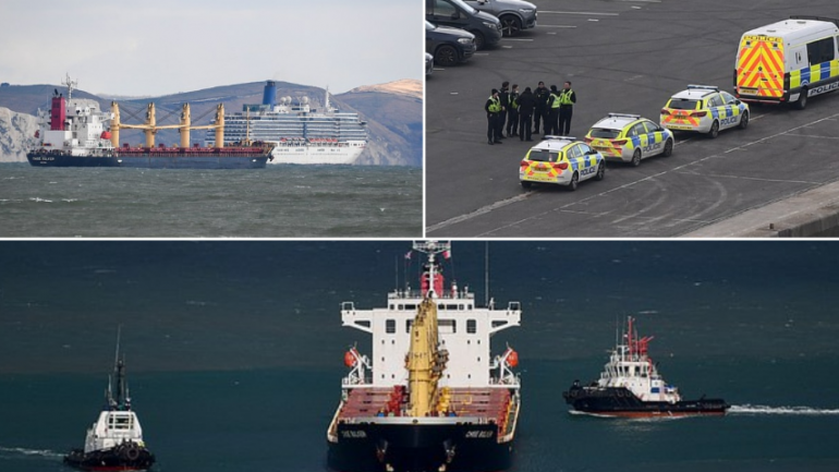 Arrestohen 7 shqiptarë në një anije mallrash drejt Britanisë së Madhe